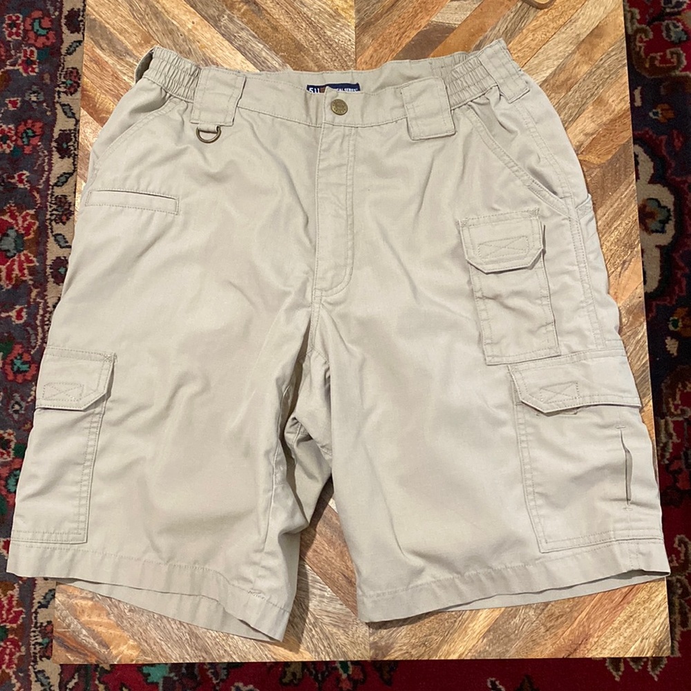 5.11 Tactical Men’s Khaki Shorts